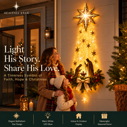Heavenly Star™ Christmas Wall Decor